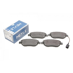 Колодки гальмівні (передні) Fiat Doblo 05-09 (137мм. пасажир)