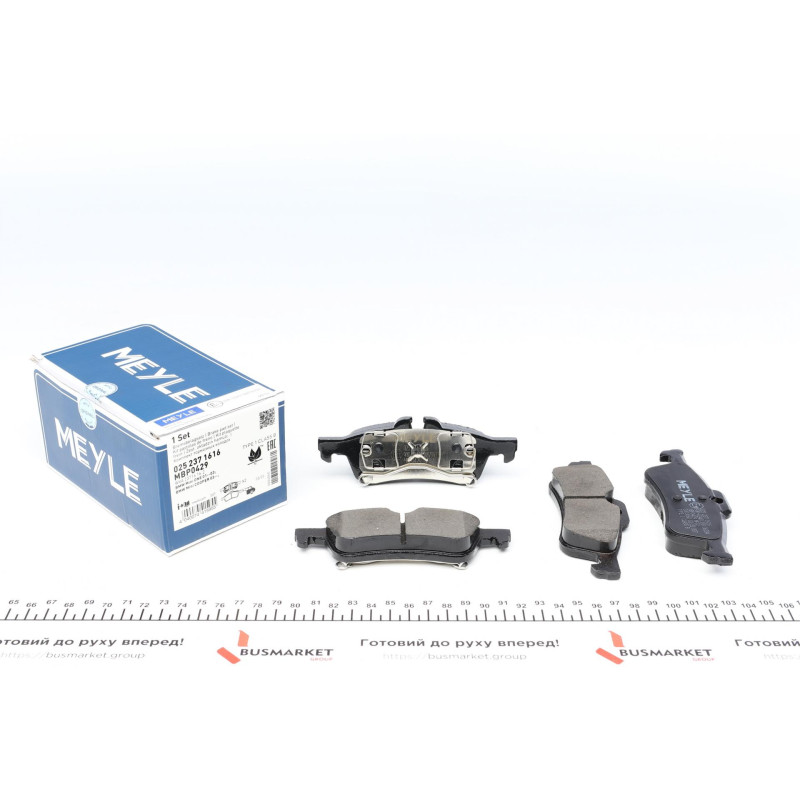 Колодки гальмівні (задні) Mini One/Cooper/Works 1.4/1.6 01-