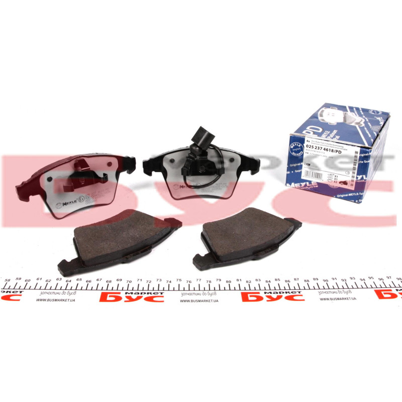 Колодки гальмівні (передні) VW T5 03- (Platinum)