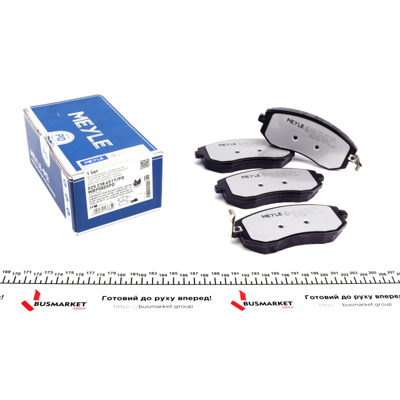 Колодки гальмівні (передні) Subaru Forester/Legacy 02-09