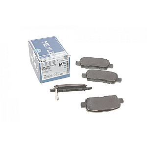 Колодки гальмівні (задні) Renault Koleos/Nissan Juke/Qashqai/X-Trail/Suzuki 08- (Akebono)