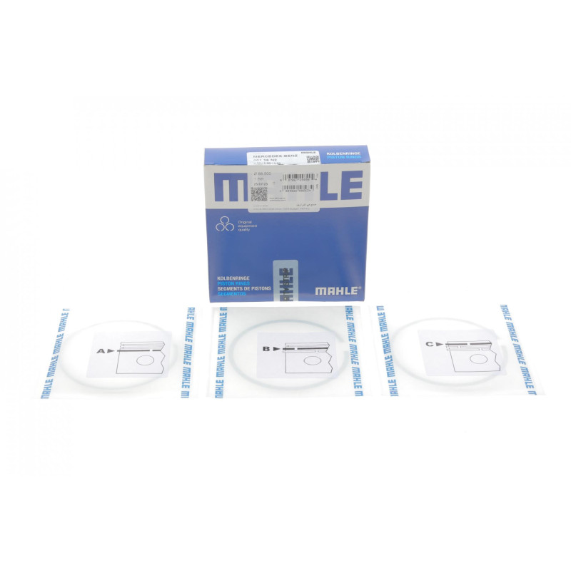 Комплект поршневих кілець Mahle MB C-E200,220 2,0-2,2CDI 06-