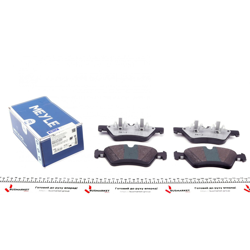 Колодки гальмівні (передні) MB E-class (W211) 03-09