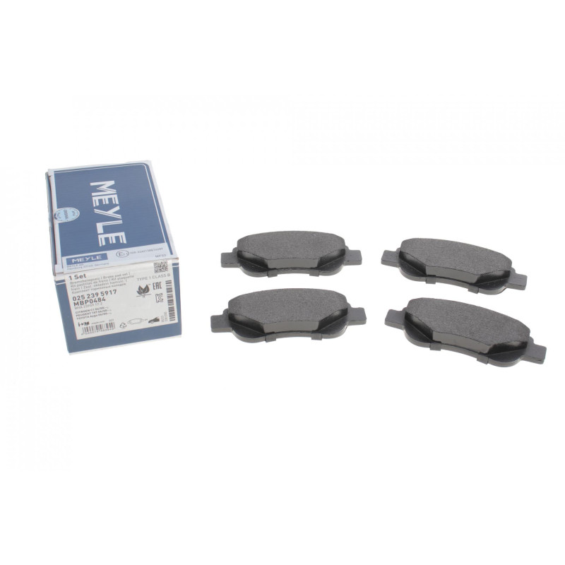 Колодки гальмівні (передні) Citroen С1/Peugeot 107/Toyota Aygo 05- (Bosch)