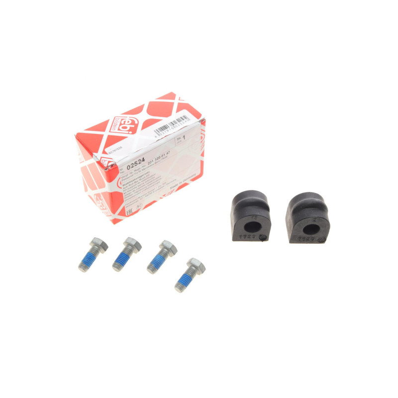 Комплект втулок стабілізатора (заднього) MB 124/190 82-97 (2 втулки+4 болта)