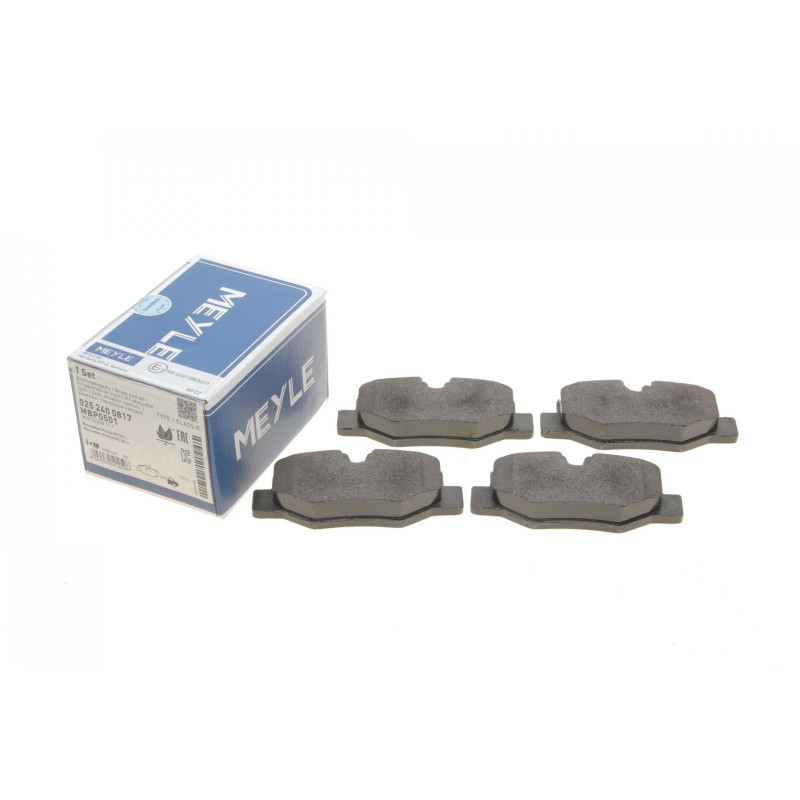 Колодки гальмівні (задні) MB Vito (W639) 03-