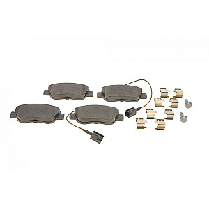 Колодки гальмівні (передні) Fiat Doblo 05- (Bosch)