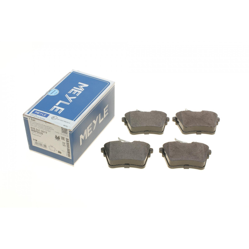 Колодки гальмівні (задні) Citroen C5 08-/Peugeot 407 04-/607 00-11