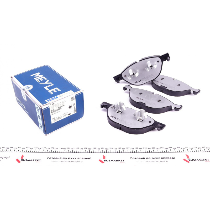 Колодки гальмівні (передні) BMW X5/ X6 07-