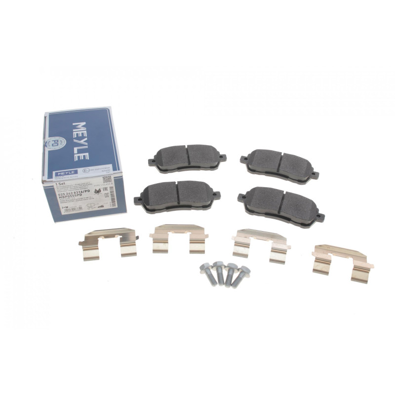 Колодки гальмівні (передні) Ford Fiesta 08- (TRW)