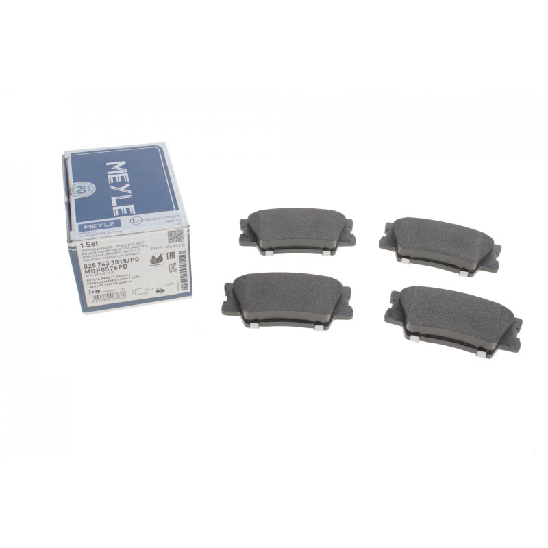 Колодки гальмівні (задні) Toyota Camry/Rav4 2.0-2.5 06-