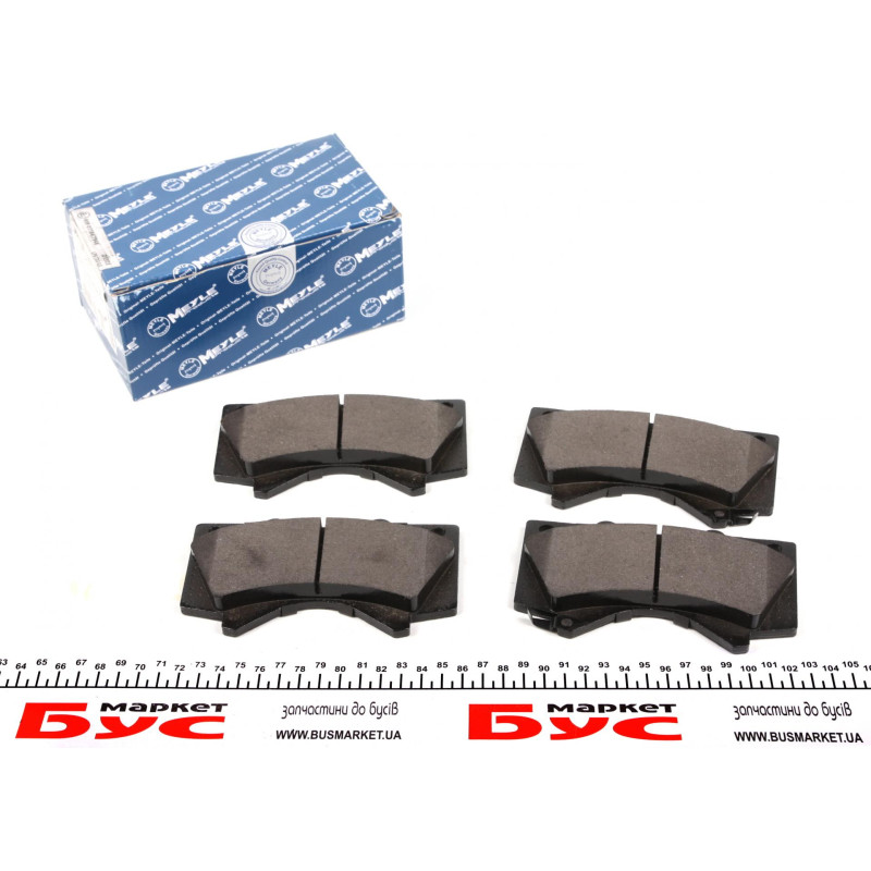 Колодки гальмівні (передні) Toyota Land Cruiser 200 08- (Advics)