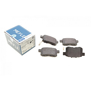 Колодки гальмівні (задні) Honda Accord VIII 2.0-2.4i 08- (Nissin)