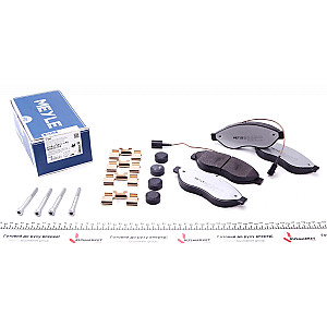 Колодки гальмівні (передні) Citroen Jumper/Fiat Ducato/Peugeot Boxer 06- (Brembo)/(з датчиком)