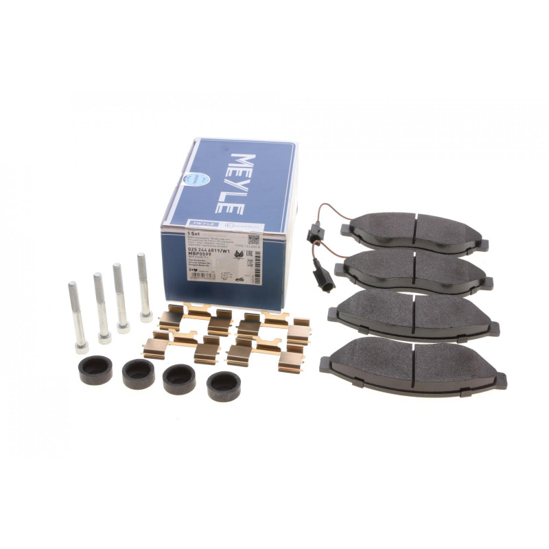 Колодки гальмівні (передні) Citroen Jumper/Fiat Ducato/Peugeot Boxer 06-