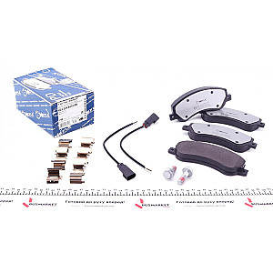 Колодки гальмівні (передні) Ford Transit 06- (RWD) (Bosch)/(з датчиками)