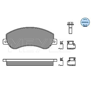 Колодки гальмівні (передні) Ford Transit 06- (RWD)