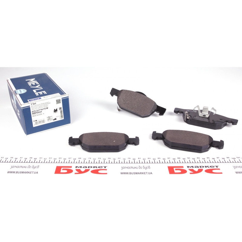 Колодки гальмівні (передні) Honda Accord VIII 08-