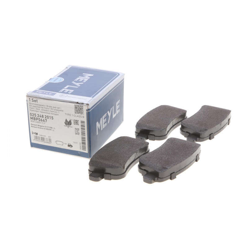 Колодки гальмівні (задні) Renault Fluence/Megane/Scenic 08-