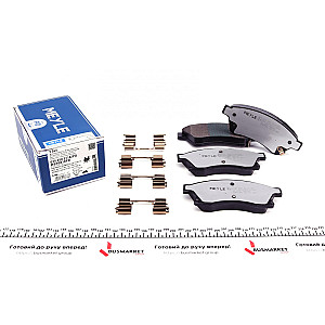 Колодки гальмівні (передні) Chevrolet Aveo 11-/Opel Astra J 09-