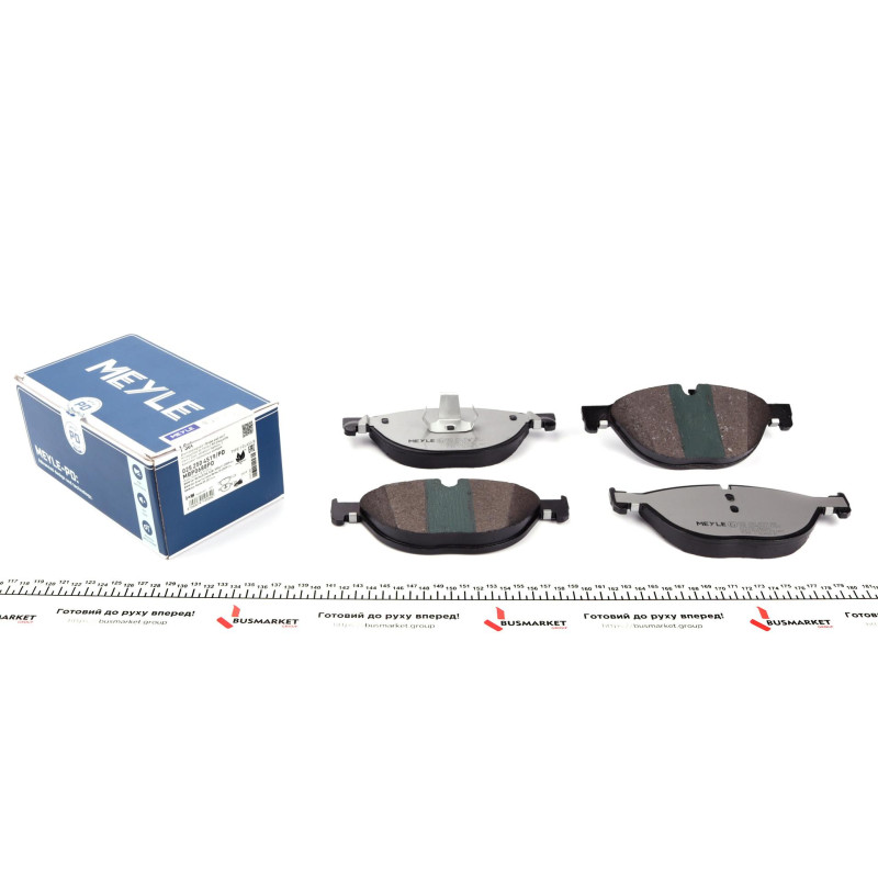 Колодки гальмівні (передні) BMW 5/6/7 09- (Ate)