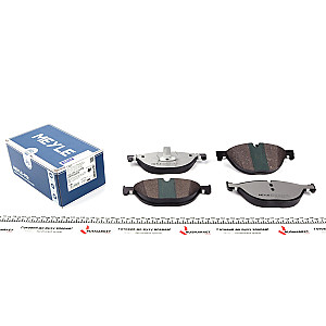 Колодки гальмівні (передні) BMW 5/6/7 09- (Ate)