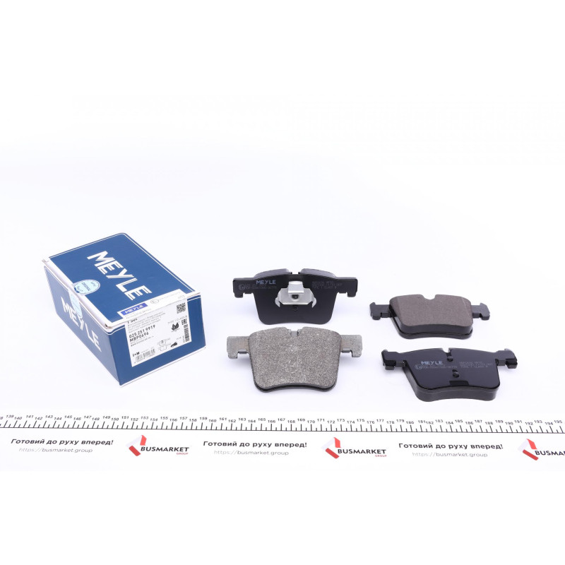 Колодки гальмівні (передні) BMW 1 (F20)/2 (F22)/3 (F30)/4 (F32) 11-