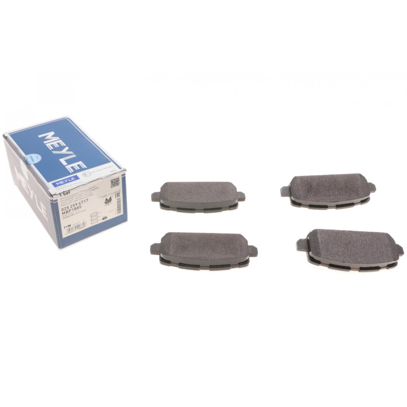 Колодки гальмівні (задні) Honda HR-V 1.5/1.8 16V 14-/Accord 3.5 12-(к-кт)