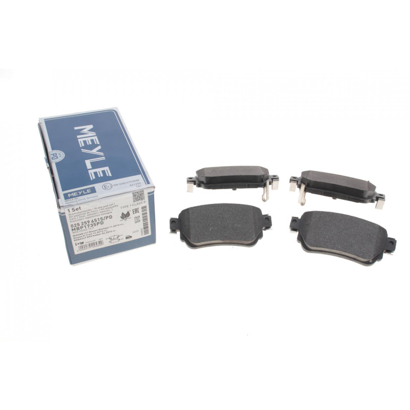 Колодки гальмівні (задні) Nissan Qashqai/ X-trail/ Renault Kadjar/ Koleos 13- (TRW)