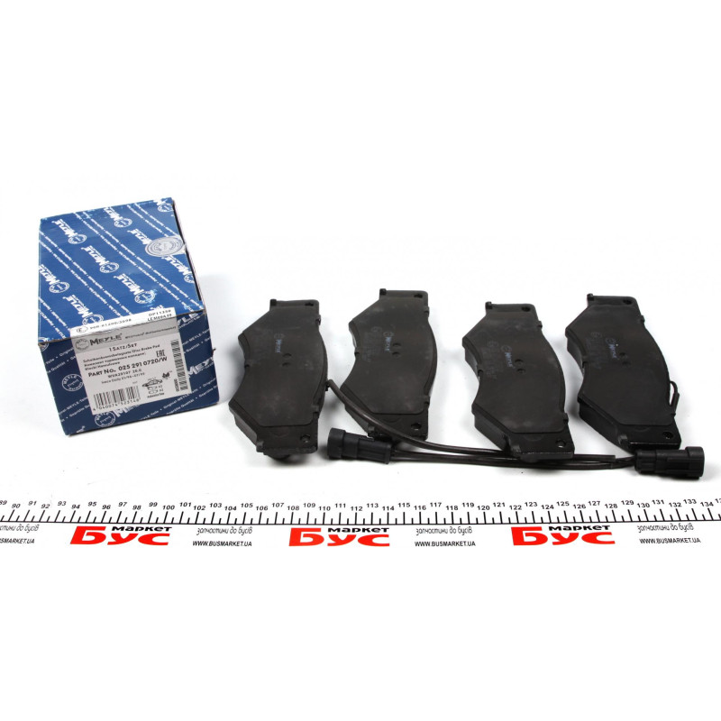 Колодки гальмівні (передні) Iveco Daily 59-12