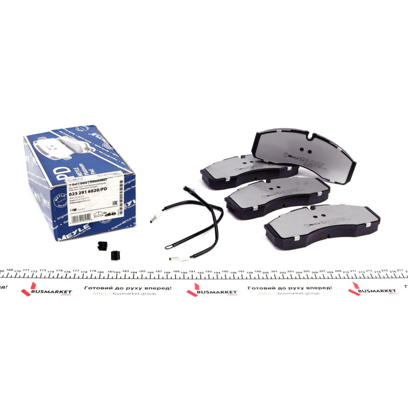 Колодки гальмівні (передні) MB Sprinter 616CDI/Renault Mascott