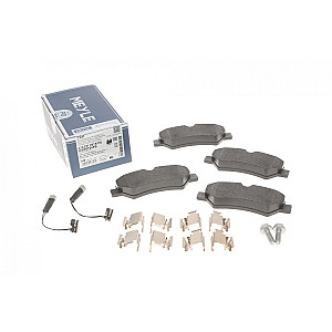 Колодки гальмівні (задні) MB Sprinter 209-319 CDI/VW Crafter 30-35 06- (Platinum)