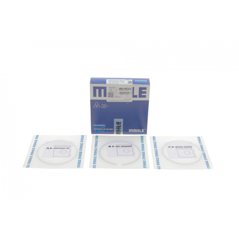 Кільця поршневі MB Sprinter 2.2CDI OM651 (83.50mm/+0.5) (2-1.75-2)