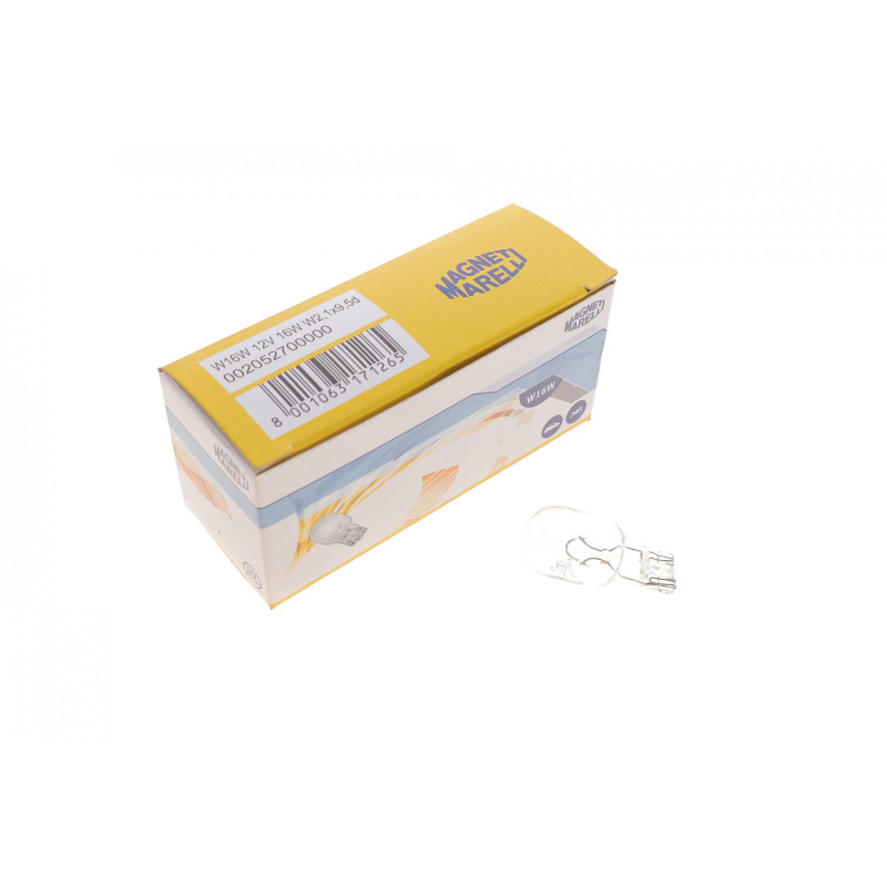 Автолампа W16W 12V 16W W2.1x9.5d (без цоколя) (W16W 12V)