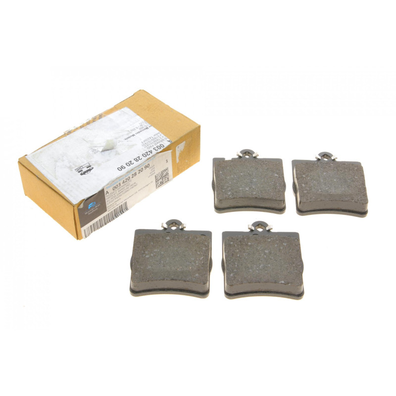 Колодки гальмівні (задні) MB C-class (W203) 00-07/E-class (W210) 96-02