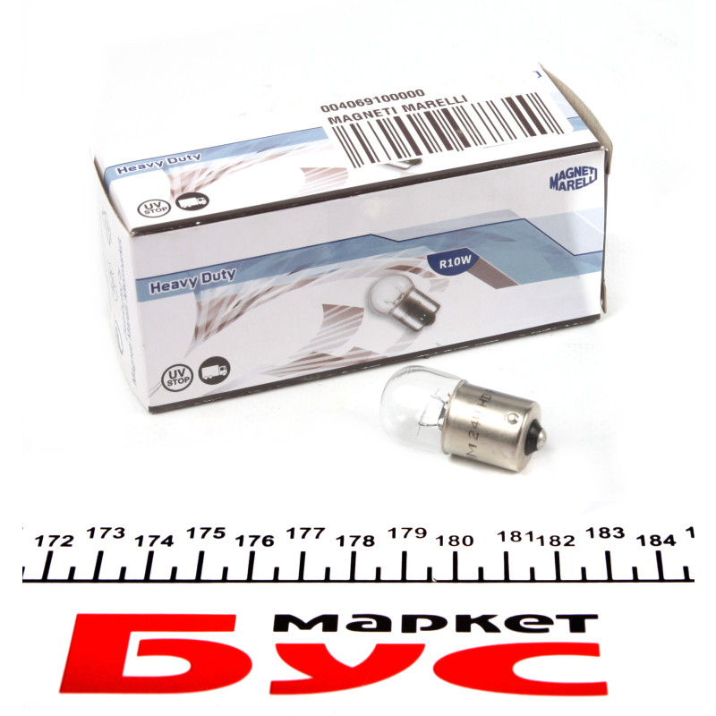 Автолампа R10W 24V 10W BA15s Heavy Duty (R10W 24V HD)