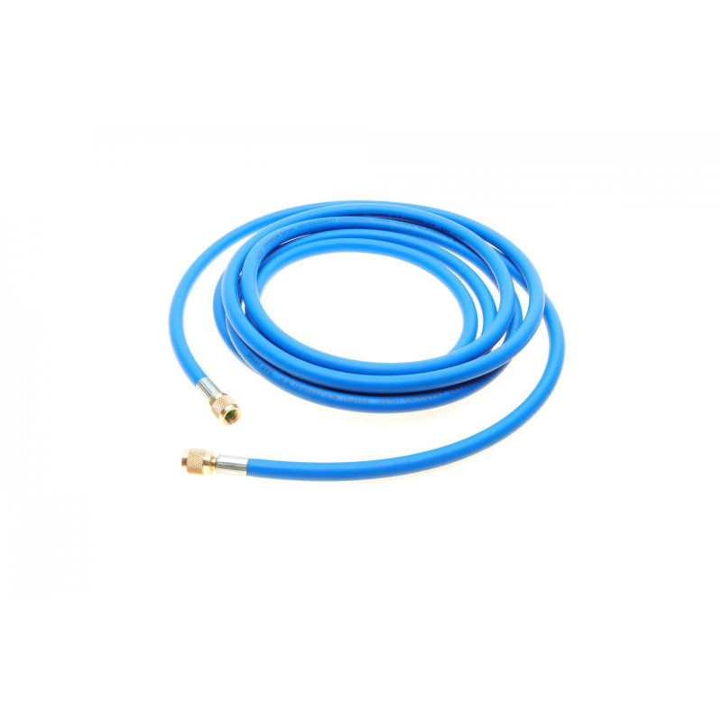 Заправний шланг 4000mm (голубий) (F 1/4''SAE x F 1/4''SAE)