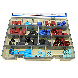 Набір сервісних гайок і штуцерів для обслуговування кондиціонерів