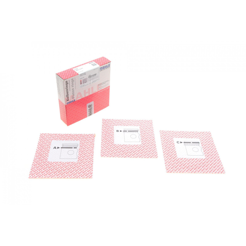 Кільця поршневі Fiat Ducato 1.7D/1.9D 90- (83.00mm/+0.4) (2.5-2-3)